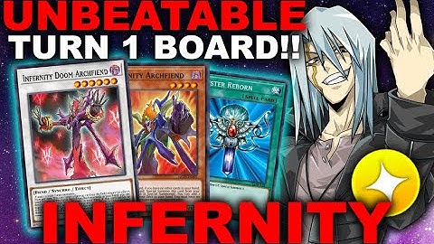 NEW INFERNITY! 2 NEGATES + 2 DESTROY TURN ONE BOARD???? Ft. DOOM ARCHFIEND (Yu-Gi-Oh! Duel Links)