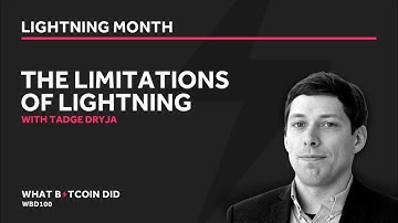 Tadge Dryja on the Limitations of the Lightning Network