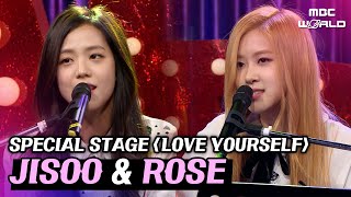 [C.C.] Stage of "Love Yourself" with guitar #BLACKPINK #ROSE #JISOO
