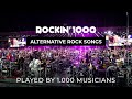 Epic performance: 1000 musicians on stage play Alternative Rock songs | Rockin