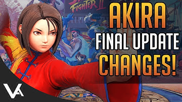 SFV - AKIRA CHANGES EXPLAINED! Final Patch Notes (Definitive Update)