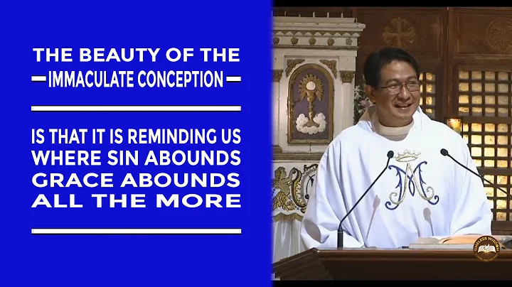 Timeless Wisdom | Homily | Grace Abounds | Solemnity Immaculate Conception | Fr Stephen Redillas OP
