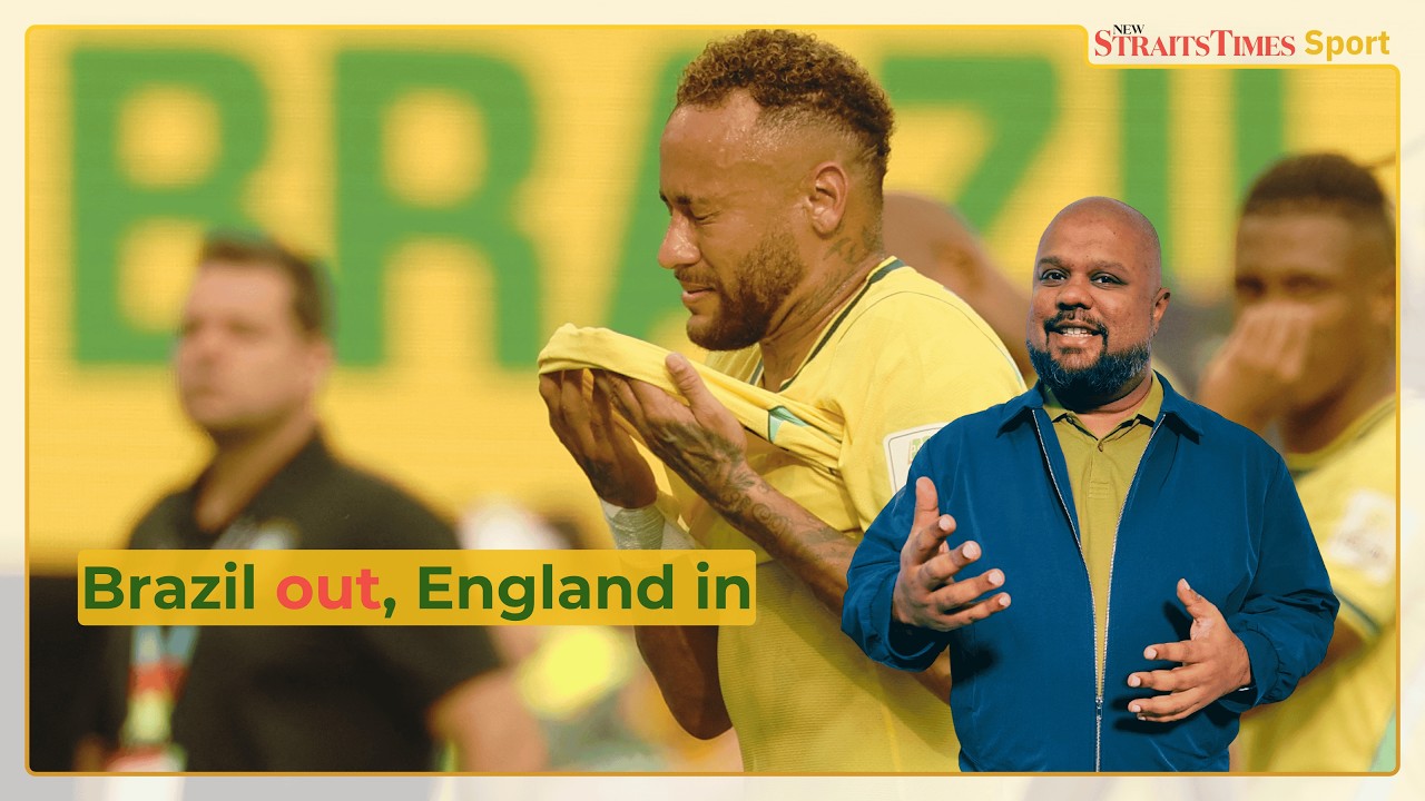 Brazil crash out, England edge Mexico in five-goal classic - YouTube