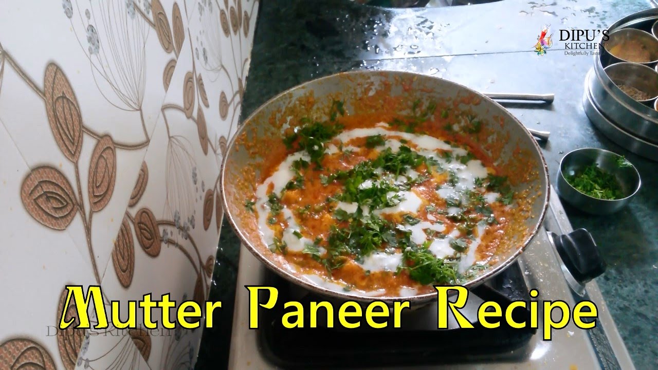 Mutter Paneer Recipes | Mutter Paneer Vagetable Recipe In Hindi | Dipu