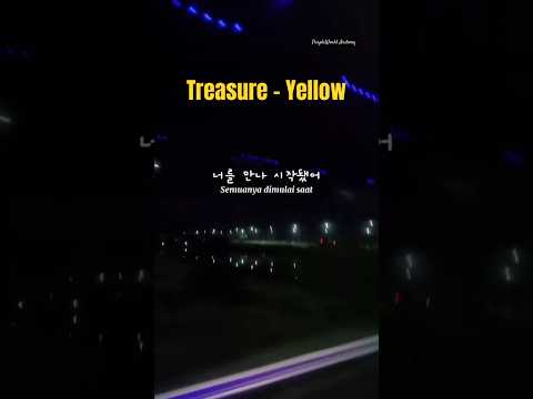 Treasure - Yellow [Lyrics]  #music #treasure #yellow #liriklagu #kpop #lyrics