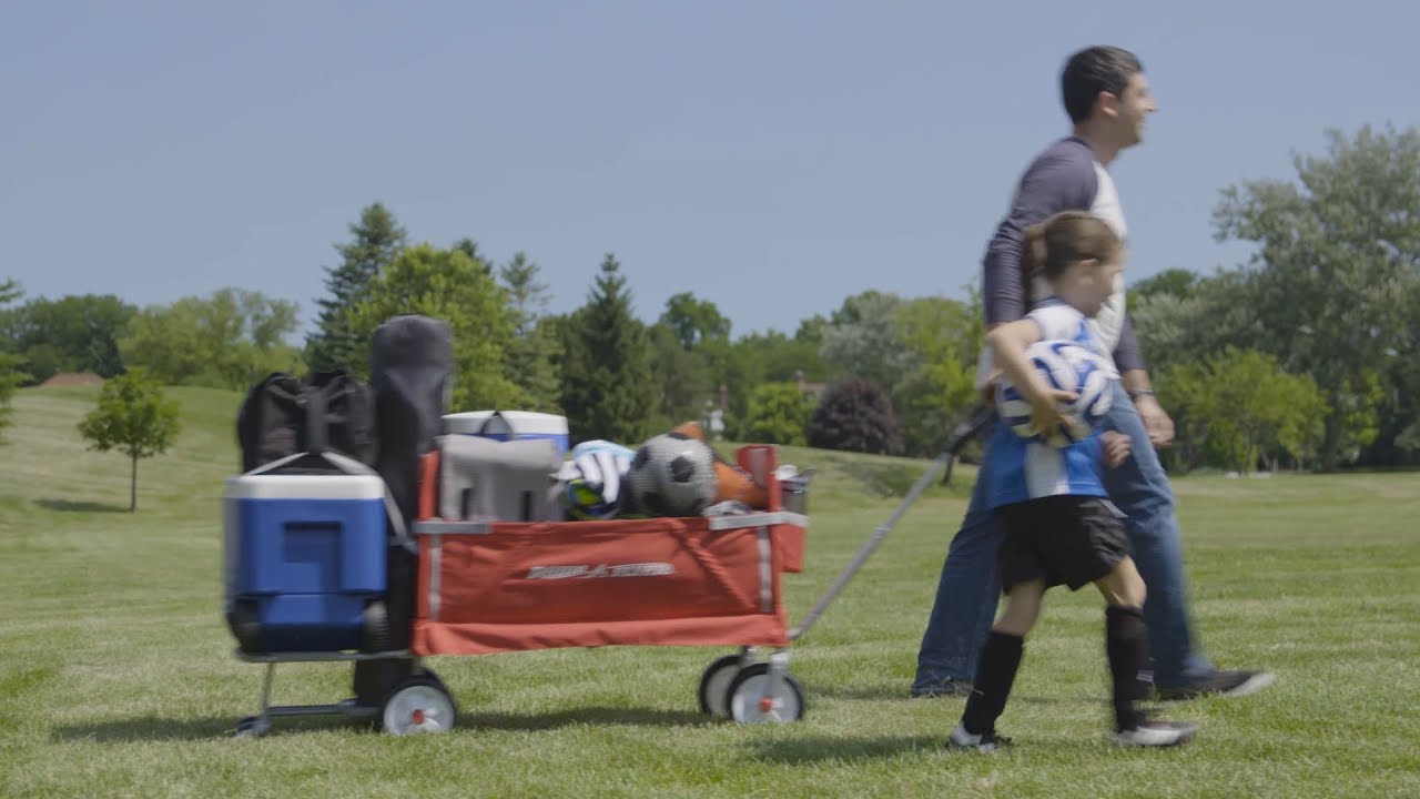 3-in-1 Tailgater Wagon™ with Canopy: Tailgate Wagon with Canopy
