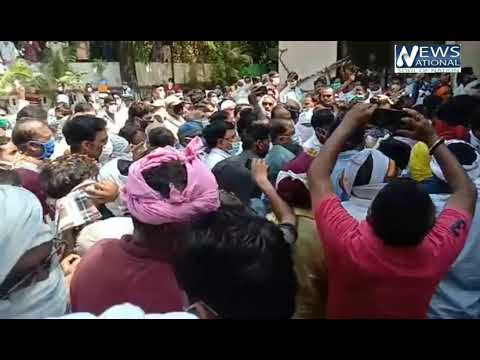 अजीत जोगी के अंतिम दर्शन के लिए उमड़ी भारी भीड़, हर कोई अपने नेता का अंतिम दर्शन कर लेना चाहता है #aji