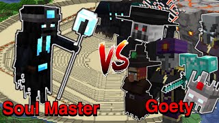 Minecraft |Mobs Battle|  Soul Master VS Goety