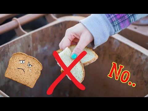 Не спеши выбрасывать несвежий хлеб.🍞 Как спасти старый хлеб?