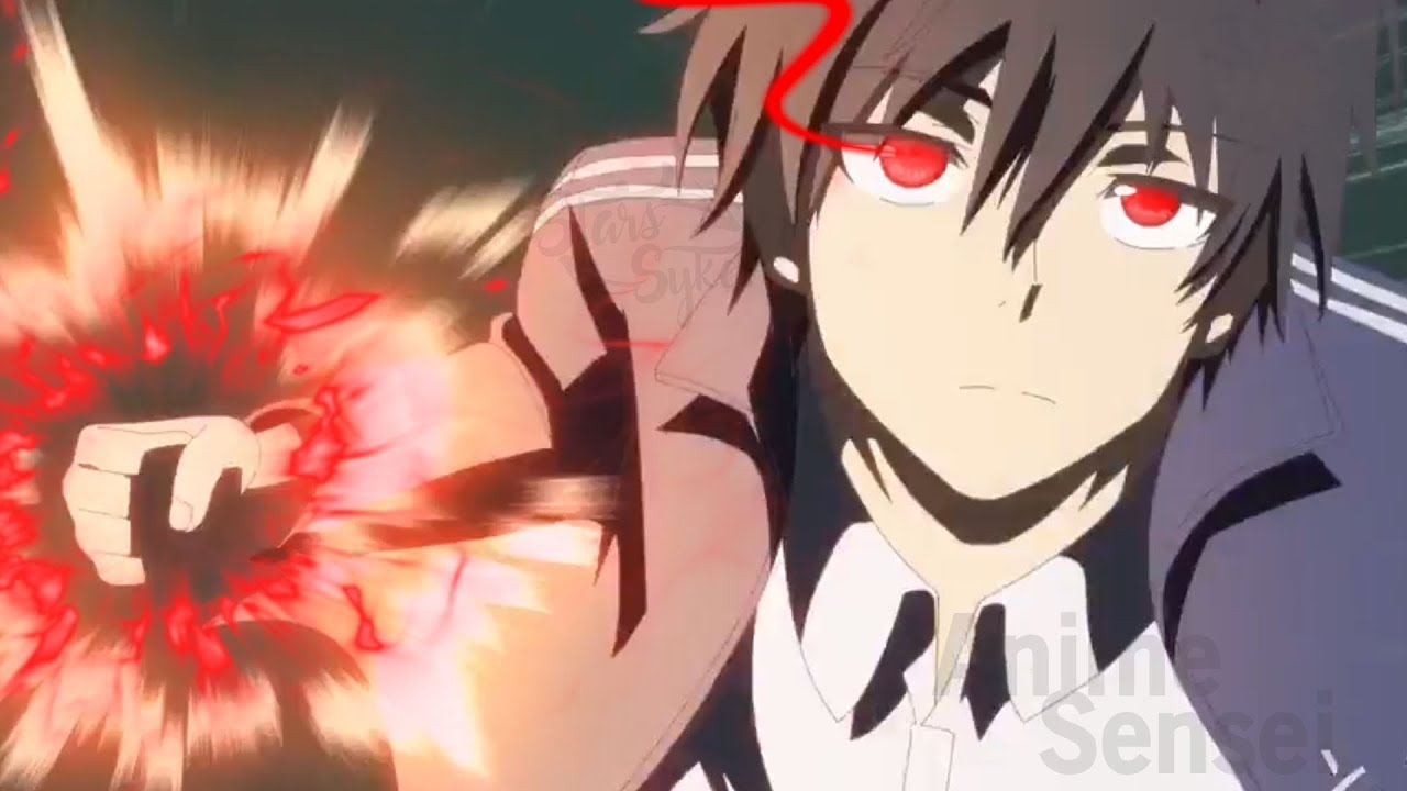 10 School Anime With An Overpowered/Badass Main Character - YouTube