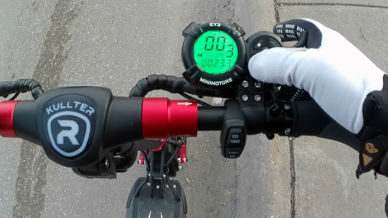 rovoron vs traffic low battery no problem , #escooter #pev #rovoron #minimotors #omaha