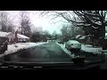 Man driving gets hit with a snowball, so he retaliates with a drive-by
