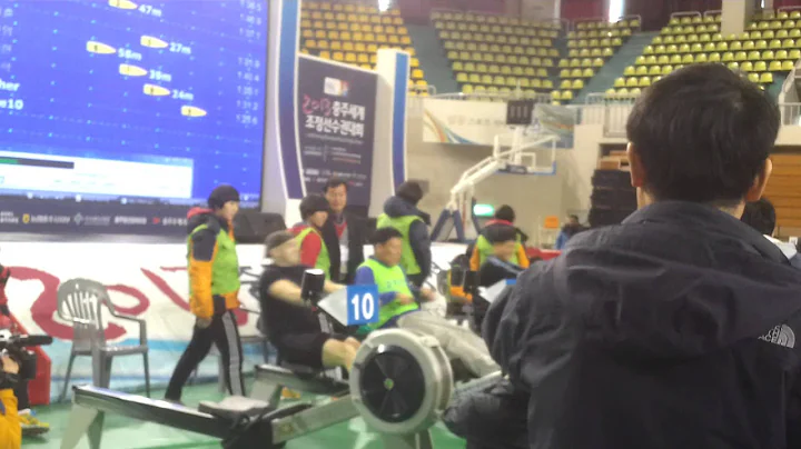 500m  Korea National Indoor Rowing