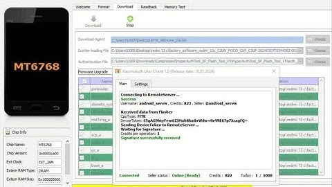 Unbrick Redmi 13C/Note 13 5G/A3 gale/gold/blue MTK V5 EDL Authentication Authorized Account Xiaomi