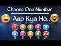 Choose One Number 1-10 🤔 || Aap kya ho 🔥| Ek Number Choose Kro 😗 New Gift