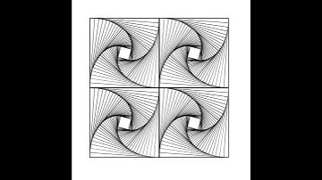 Geometric Patterns | Geometric Art using Squares | Geometrical Charts #geometricpattern