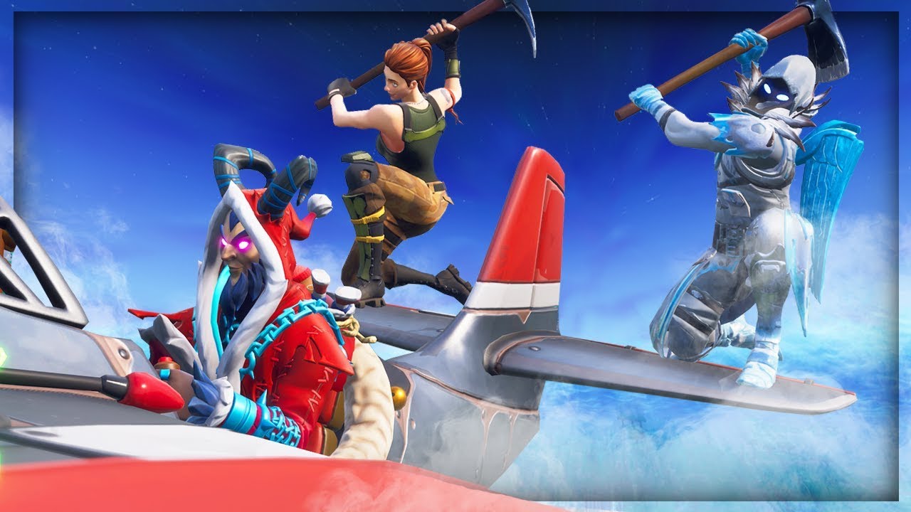 【DE JuN】 Fortnite – 飛機還可以這樣開？！歡樂時刻！
