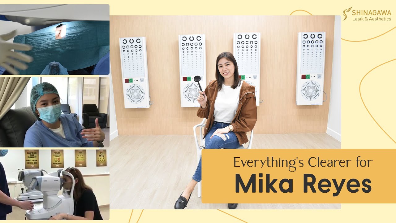 "Is LASIK Painful?": Mika Reyes Vlogs Her LASIK | Shinagawa Philippines