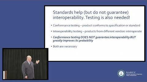 Interoperability: Standards, Profiles, and Testing & Certification