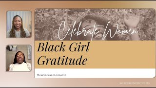Black Girl Gratitude Activity - Women&#39;s History Month