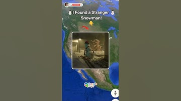 Creepy Horror Horror Snowman ☃️ In Real On Google Maps #earth #maps