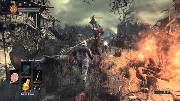 Dark Souls 3: Exploring the Undead Settlement (1080P, No Commentary)