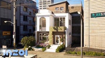 inZOI Modern Single Zoi House | Speed Build