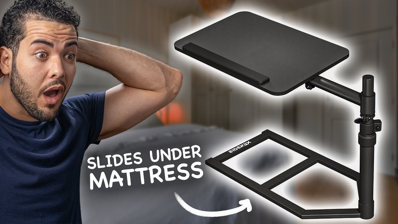 This unconventional bed desk has ZERO drawbacks