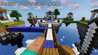 BEDWAR BUT ITS CLUTCH GAME|PIKA NETWORK 