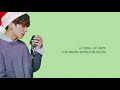 Bts jungkook  oh holy night cover eng lyrics