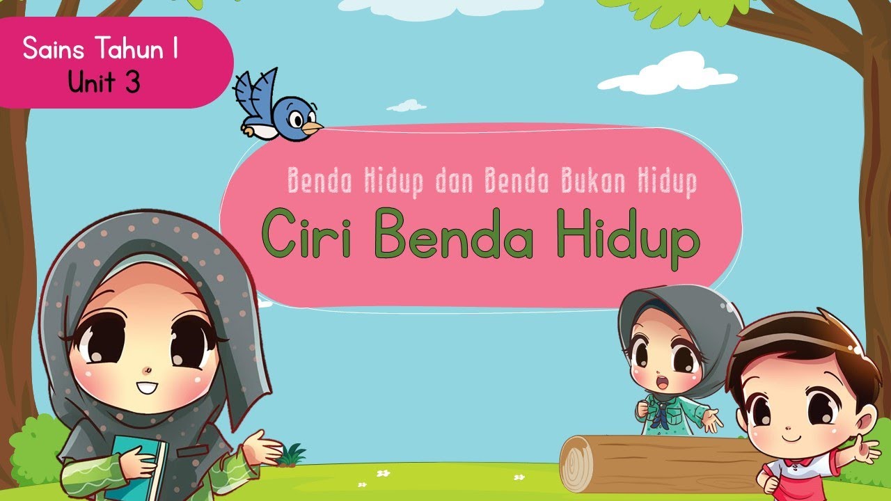 Benda Hidup Dan Benda Bukan Hidup Ciri Benda Hidup Sains Tahun 1 Youtube