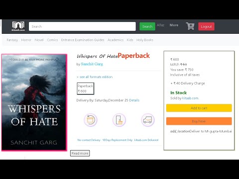 Php - ecommerce Project ||Online Bookstore project ||With source code ...