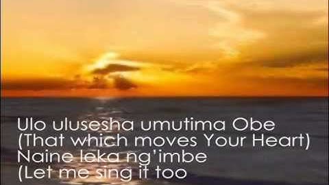 Thumbnail of Damiano Mwana Mfumu  lwimbo inshi lyric video