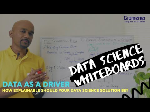 How explainable should your data science solution be? | Data Science Whiteboards S01 E04