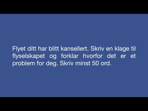 Video: Kan jeg få kompensasjon for et kansellert fly på grunn av været?