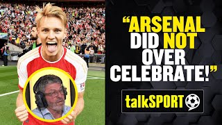 Andy Townsend DEFENDS Arsenals celebrations after their Community Shield win over Manchester City ?