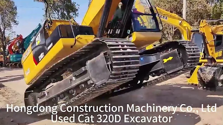 95% New Used Cat 320D Excavator Japanese Caterpillar 320 Tracked