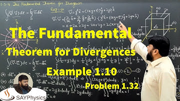 L10.2 Solution example 1.10: The fundamental theorem for divergences