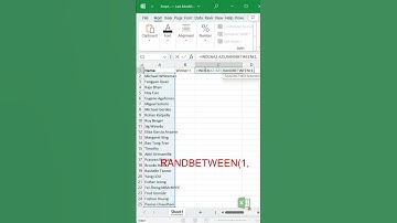 How to Randomly select Lucky Draw winner in Excel