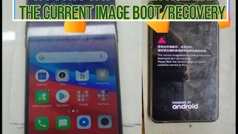 OPPO A3S 1803(DESTROYED)THE CURRENT IMAGE BOOT/RECOVERY//SOLUTION...DONE