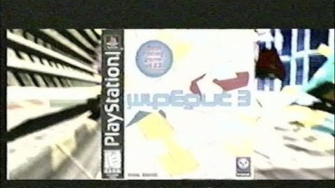 Wipeout 3 Playstation Video Game Commercial from 1999