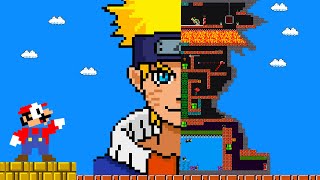 Game Box Mario & Challenge Giant Naruto Maze Game Animation