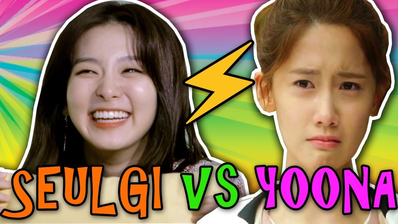 Red Velvet SEULGI defeats her sunbae SNSD YoonA at SMTOWN WORKSHOP in Pyeongchang 2018