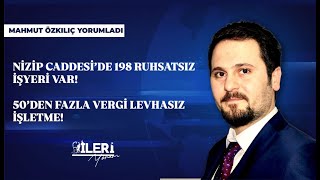 Ni̇zi̇p Caddesi̇de 198 Ruhsatsiz İşyeri̇ Var