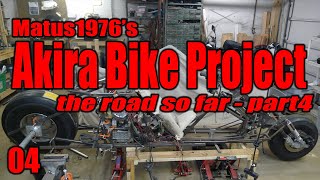 The Akira Bike Project-04-the road so far-part 4. Designing and building a recumbent motorcycle. by Matus1976's Akira Bike Project 2,842 views 3 years ago 9 minutes, 24 seconds