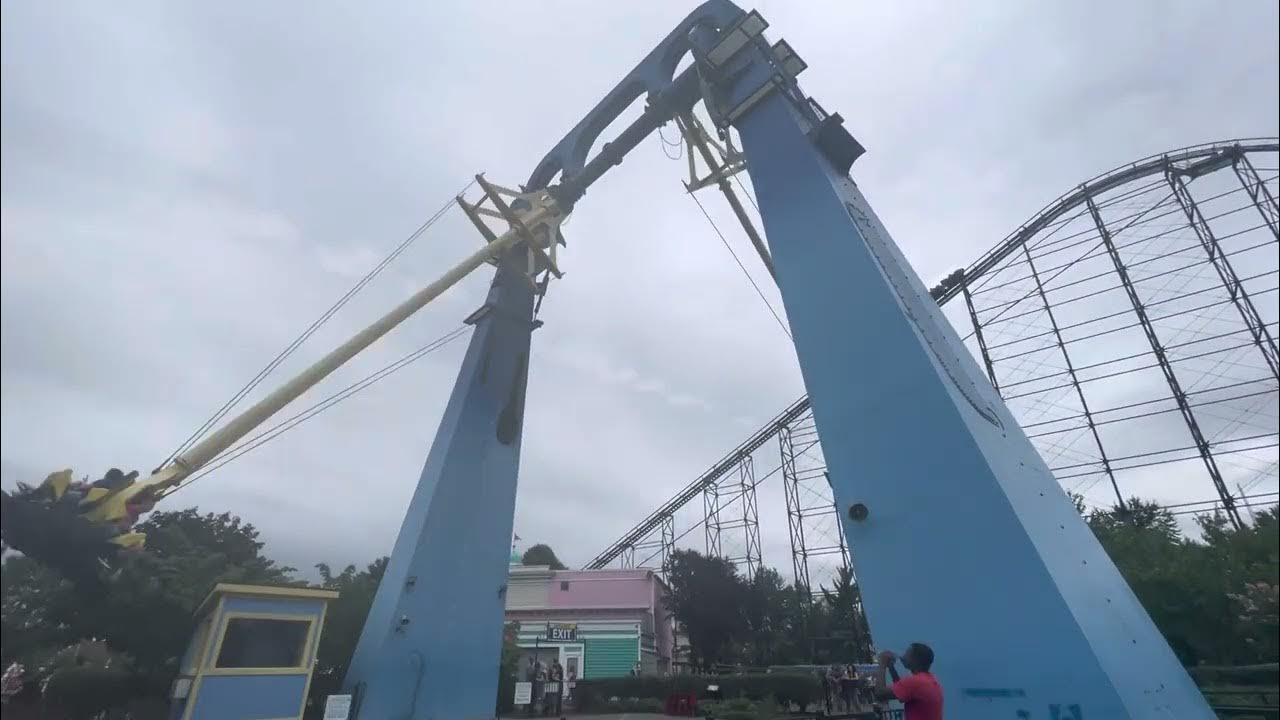 Swing shot ride at Kennywood YouTube