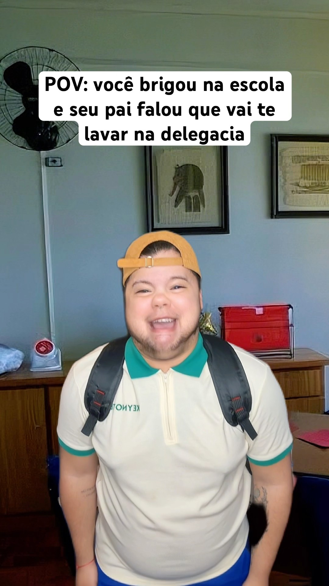 VOCÊ BRIGOU NA ESCOLA E SEU PAI FALOU QUE VAI TE LEGAR NA DELEGACIA