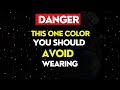 Danger this one color you should avoid wearing  dolores cannon