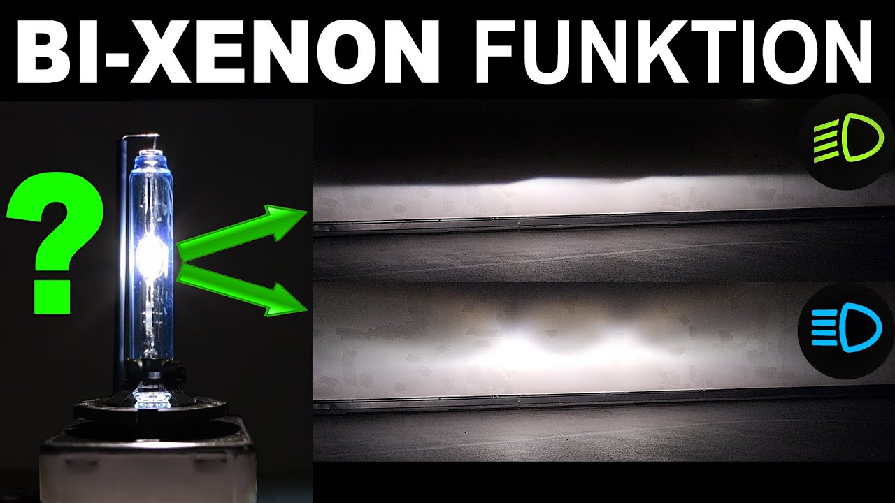 ❇️ Wie funktioniert das Bi-XENON System? Abblendlicht Fernlicht mit einer  Lichtquelle Wie geht das? 