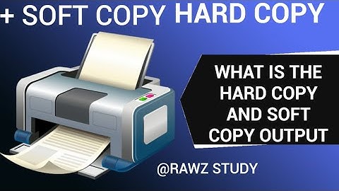hard copy or output and softcopy output 🖨️ hard copy kya hai hard copy kise kahte hai #trendingvideo